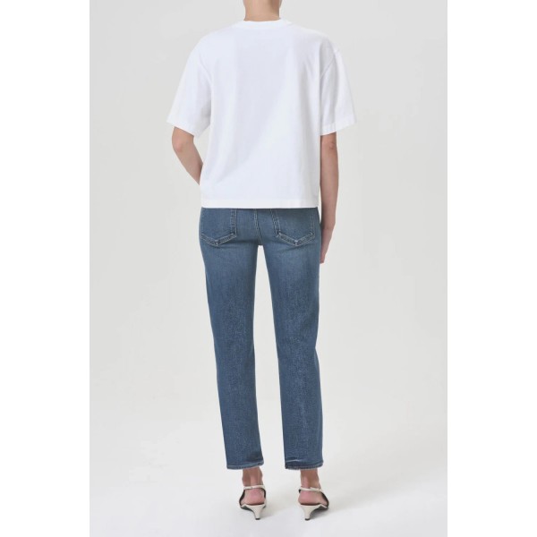 Kye Mid Rise Straight Jean
