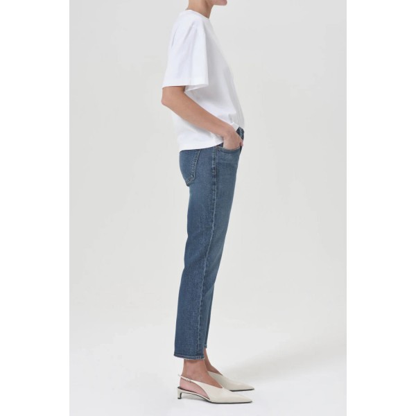 Kye Mid Rise Straight Jean