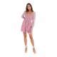 Smocked Floral Mini Dress