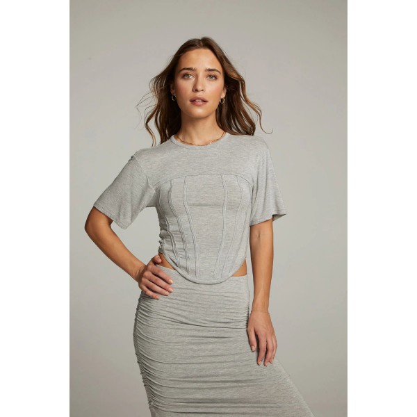 Bayside Heather Grey Tee