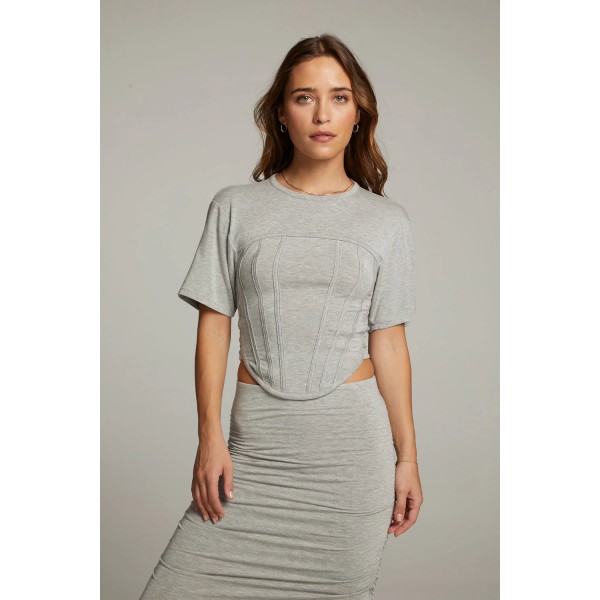 Bayside Heather Grey Tee