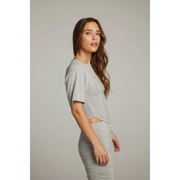 Bayside Heather Grey Tee