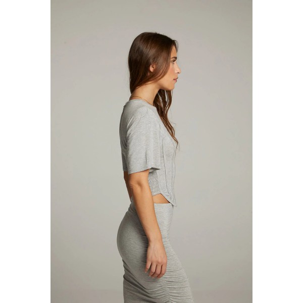 Bayside Heather Grey Tee