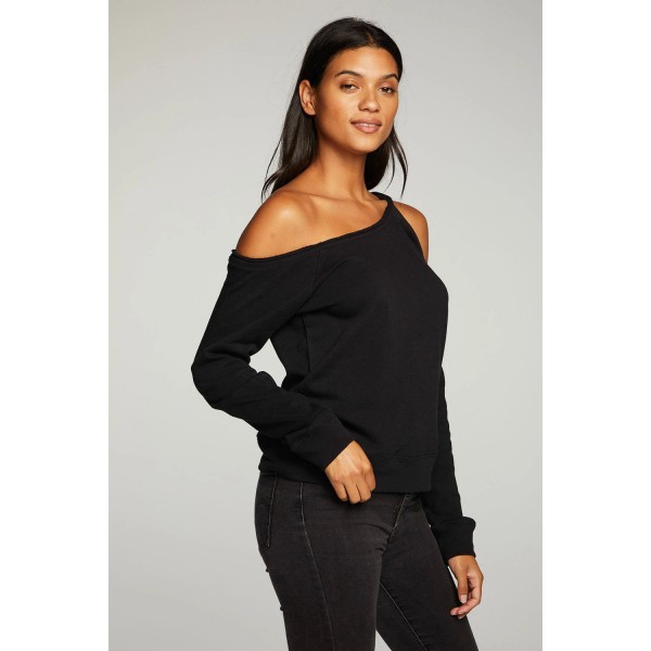 Cotton Vented Sweatshirt