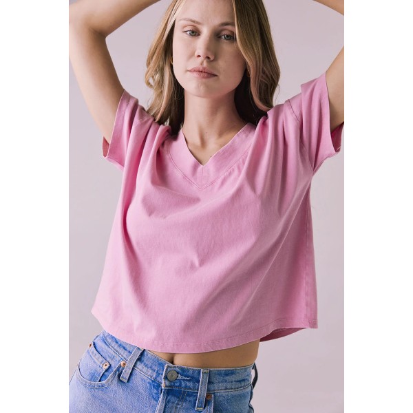 Mazzy V Neck Tee