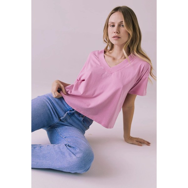 Mazzy V Neck Tee