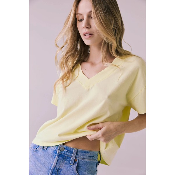 Mazzy V Neck Tee