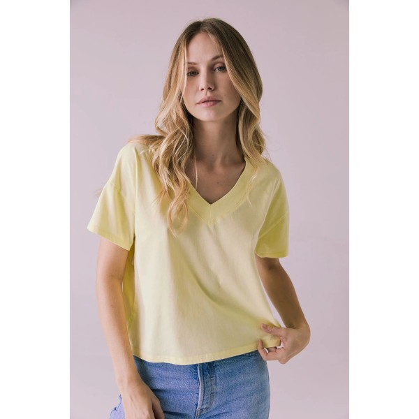 Mazzy V Neck Tee