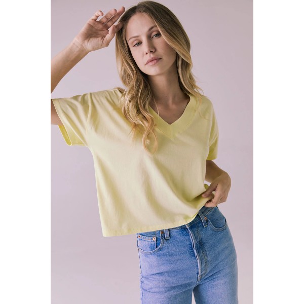 Mazzy V Neck Tee