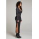 Taxi Licorice Midi Dress