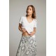 Linen V-Neck Tee