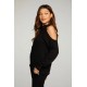Vented Shoulder Sweatshirt