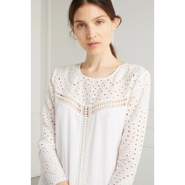 Eyelet Jane Dress
