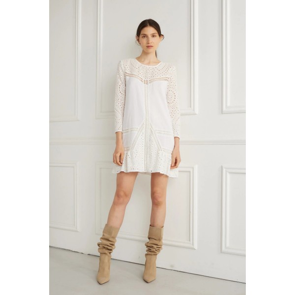 Eyelet Jane Dress