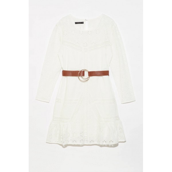 Eyelet Jane Dress
