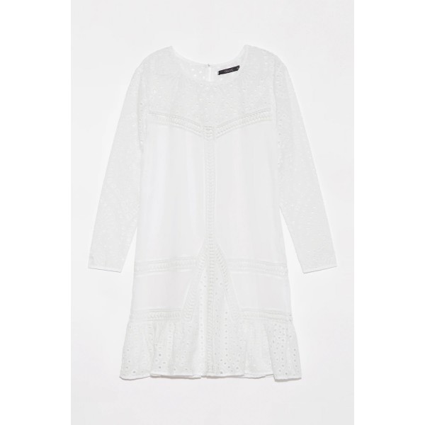 Eyelet Jane Dress