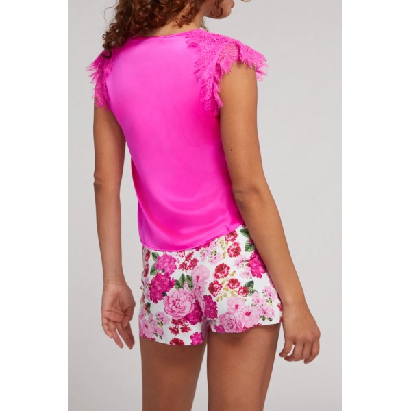 Arcelia Lace Combo Top