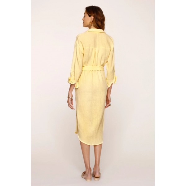 Isadora Button Down Dress