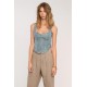 Romi Denim Top