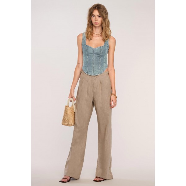 Romi Denim Top