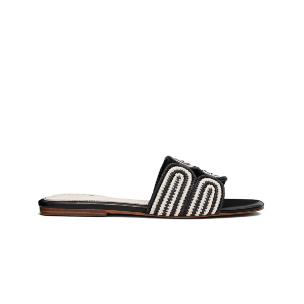 The Kiwi - Black Raffia