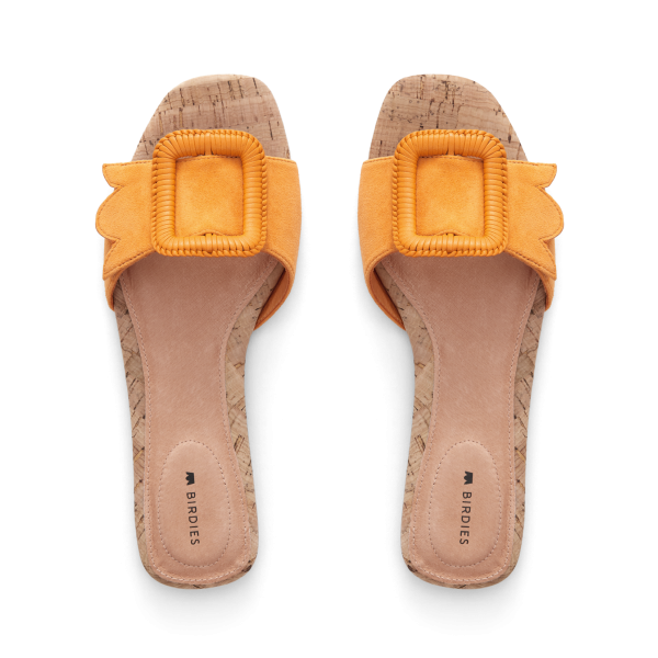The Kiwi - Goldenrod Suede