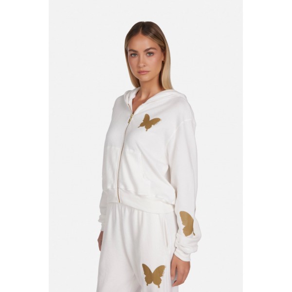 Lachelle Butterfly Zip Up