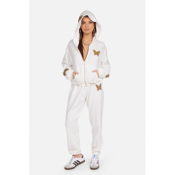 Lachelle Butterfly Zip Up