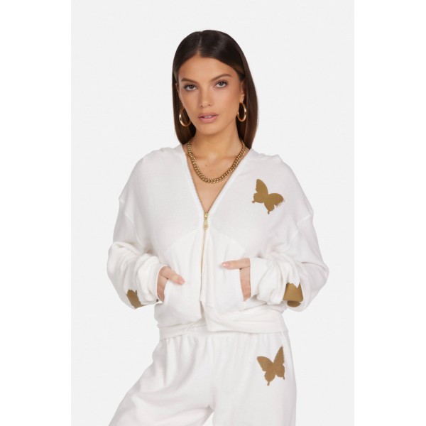 Lachelle Butterfly Zip Up
