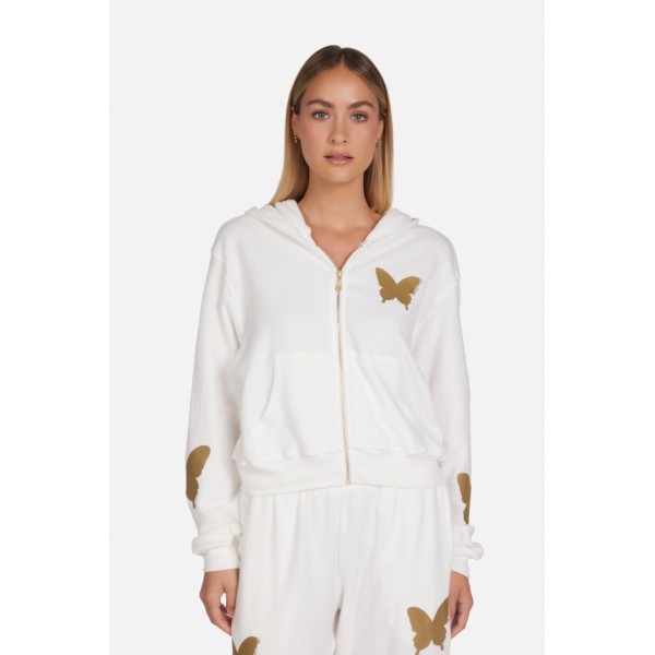 Lachelle Butterfly Zip Up