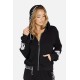 Lachelle Skull Heart Zip Hood