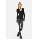 Stark Rib Asymmetric Top
