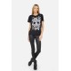 Wolf Butterfly Skull Tee