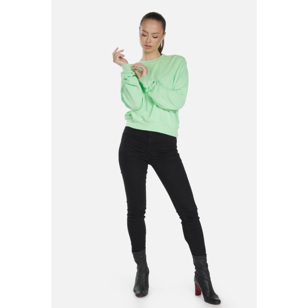 Exon Crop Pullover