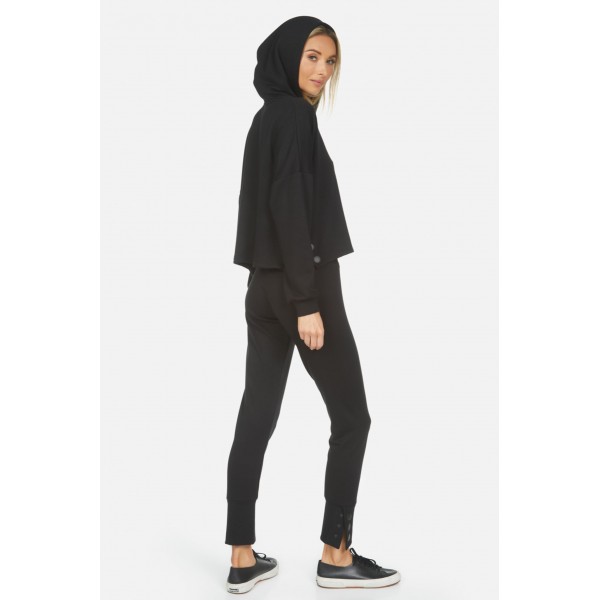 Vincenzo Side Button Hoodie