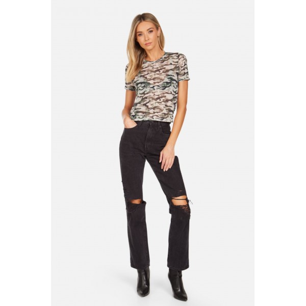 Wendell Camo Mesh Tee