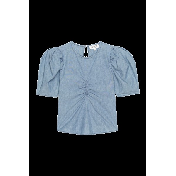 Cecily Chambray Top