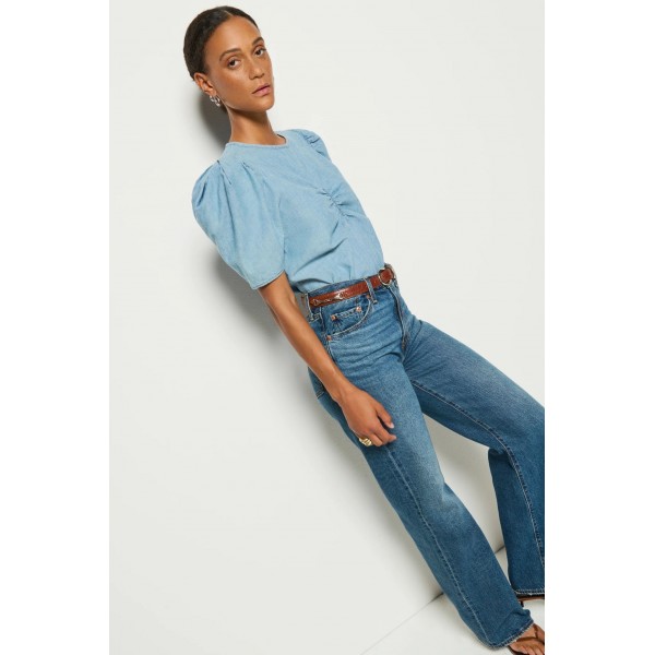 Cecily Chambray Top