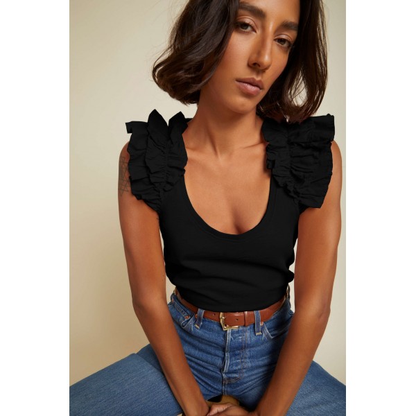 Valentina Ruffled Tank
