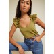Valentina Ruffled Tank
