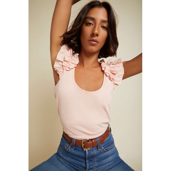 Valentina Ruffled Tank
