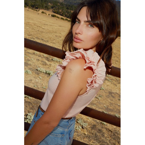 Valentina Ruffled Tank