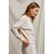 Velour Crewneck Sweatshirt