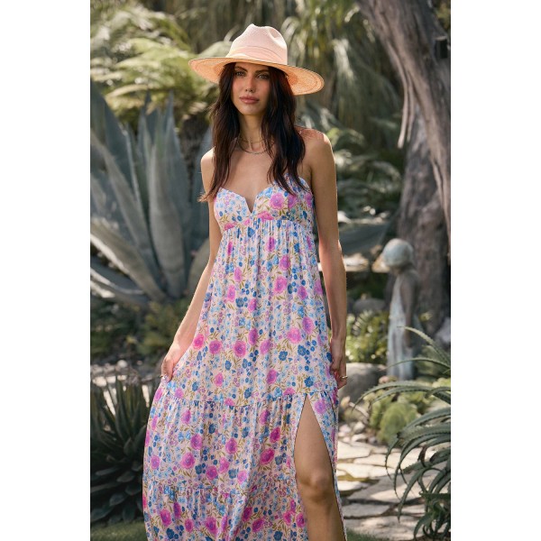 Seren Floral Midi Dress