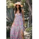 Seren Floral Midi Dress