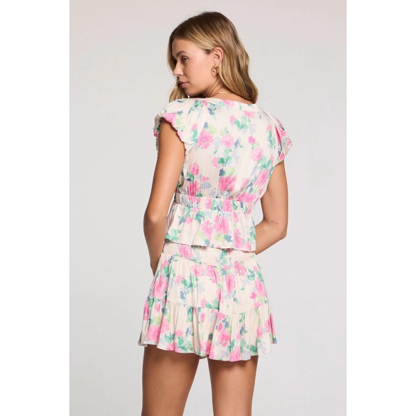 Veronika Floral Top