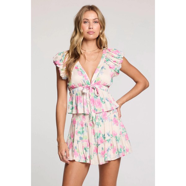 Veronika Floral Top