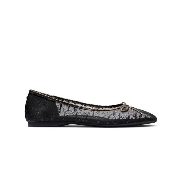 The Songbird - Black Mesh Sparkle