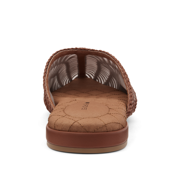 The Swan - Cognac Woven Leather