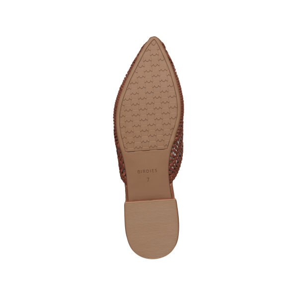 The Swan - Cognac Woven Leather